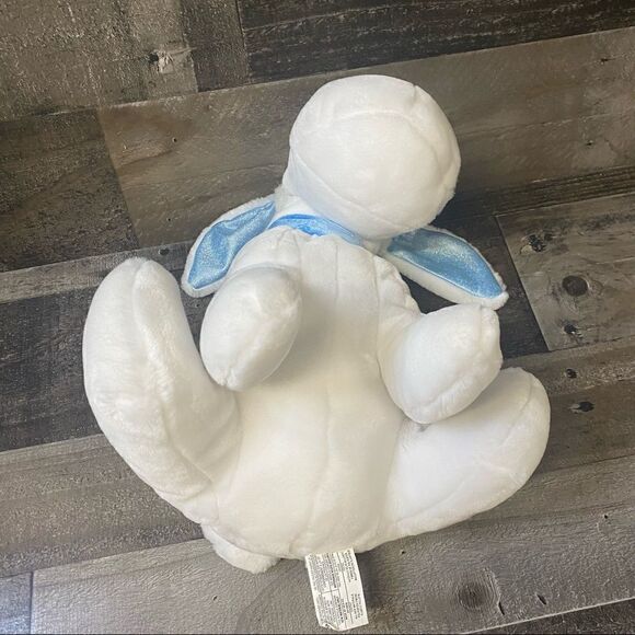 Disney Store White Blue Snowflake Pals Eeyore Christmas Santa Plush Animal - Picture 5 of 8